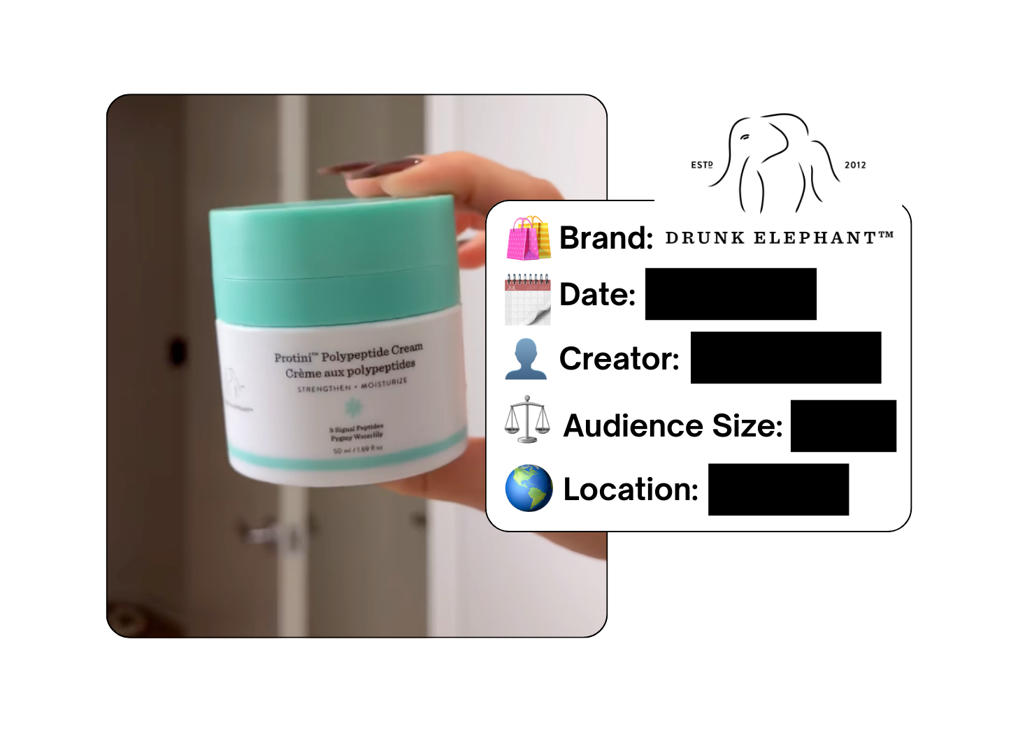 Spotted: Drunk Elephant in a new paid collab