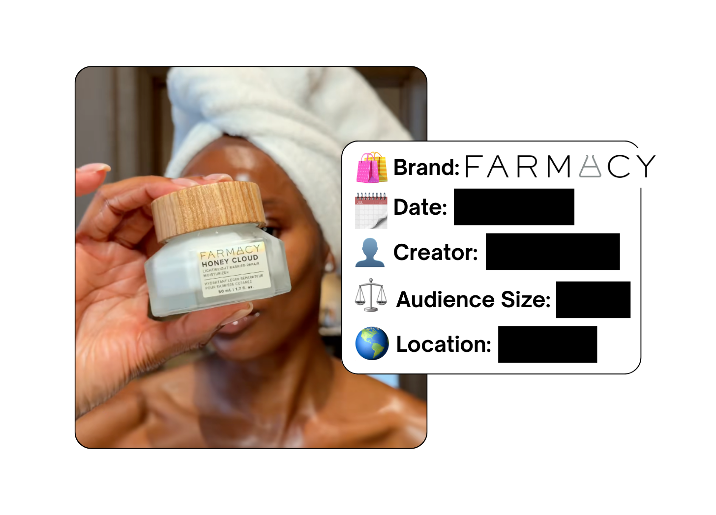 Spotted: Farmacy Beauty in a new paid collab