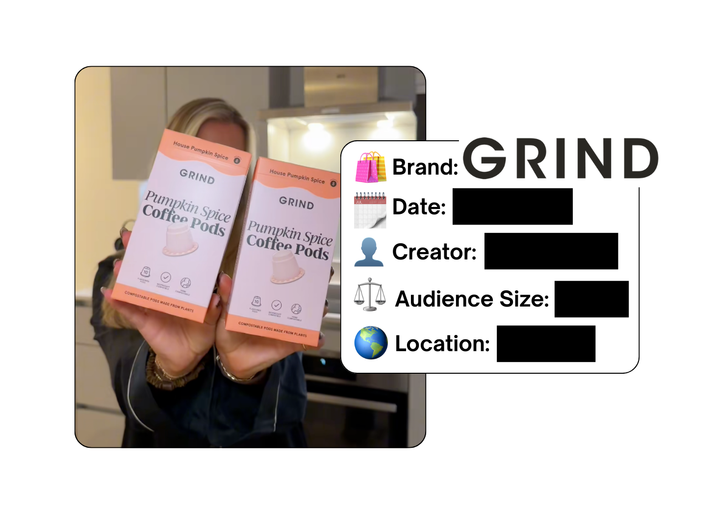 Spotted: Grind in a new paid collab