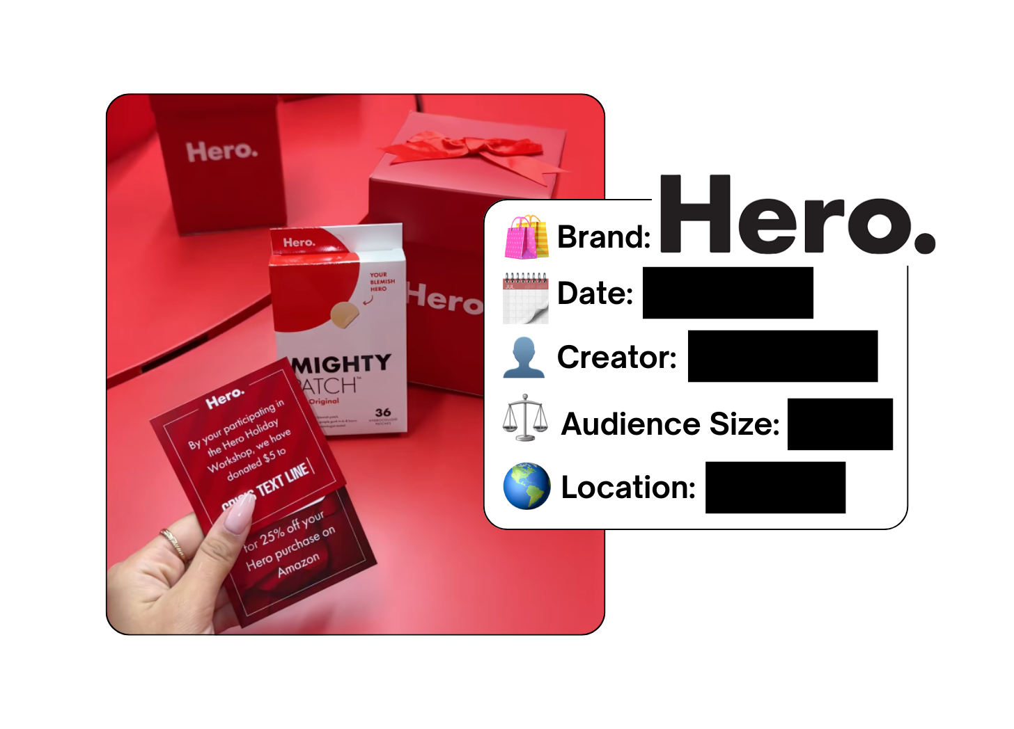 Spotted: Hero Cosmetics in a new paid collab