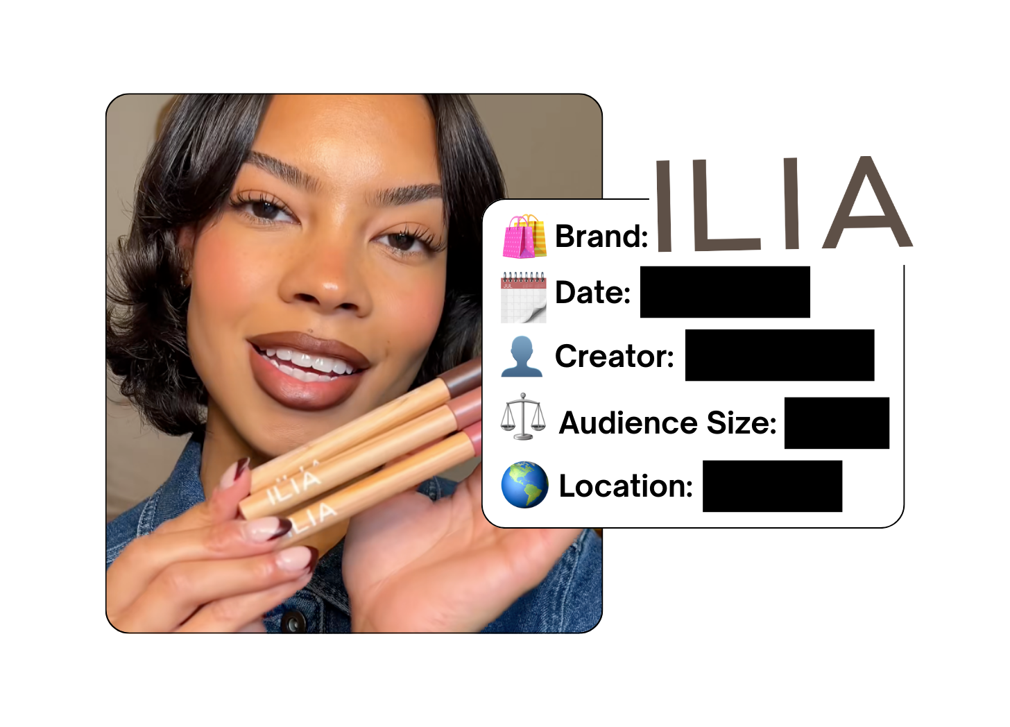 Spotted: ILIA Beauty in a new paid collab