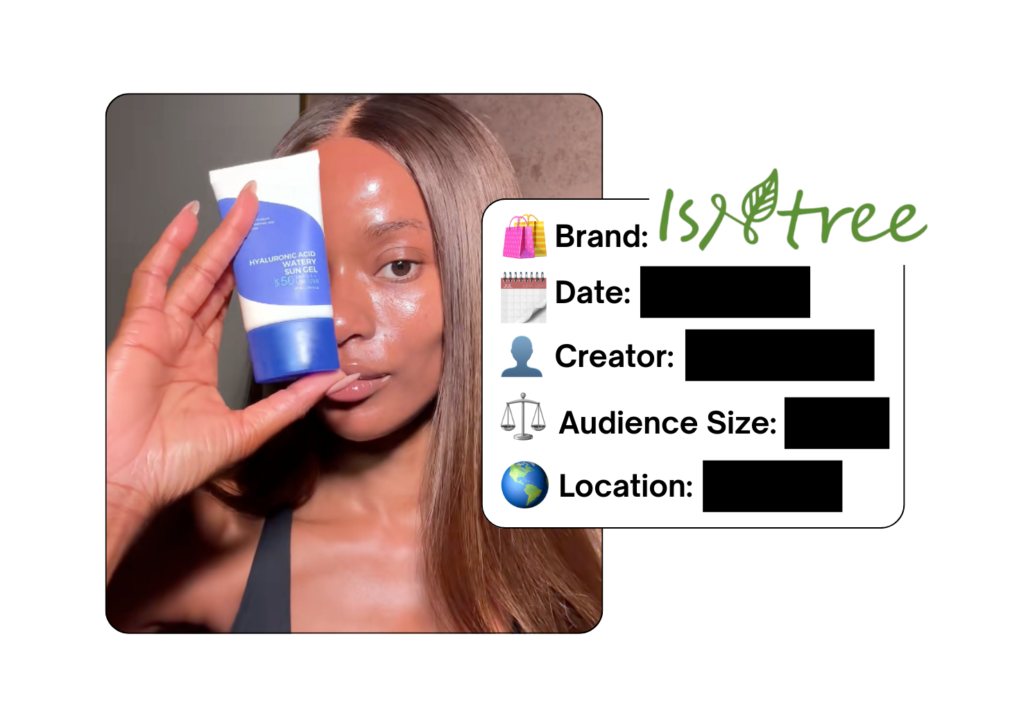 Spotted: Isntree in a new paid collab