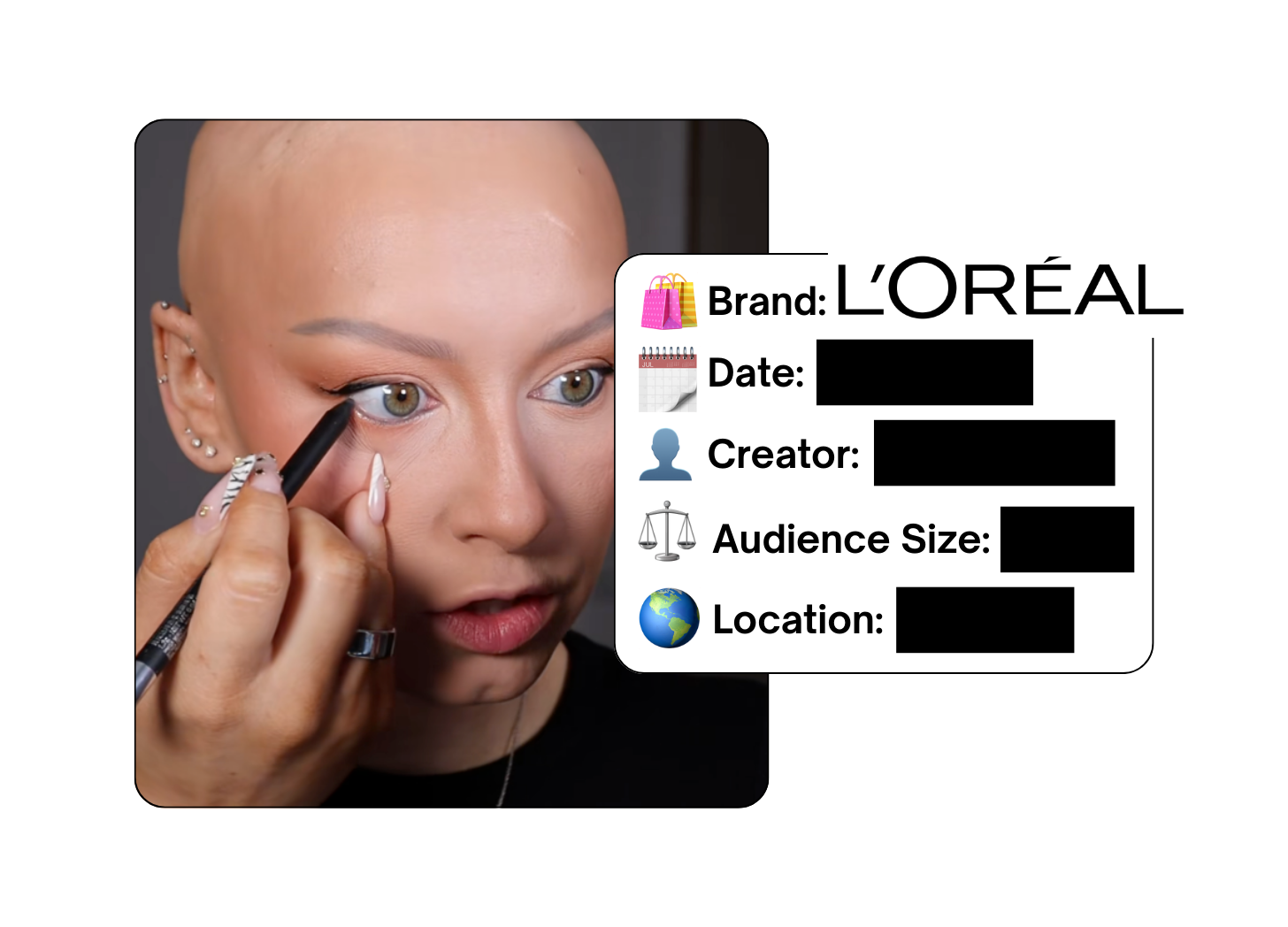 Spotted: L’Oreal in a new paid collab