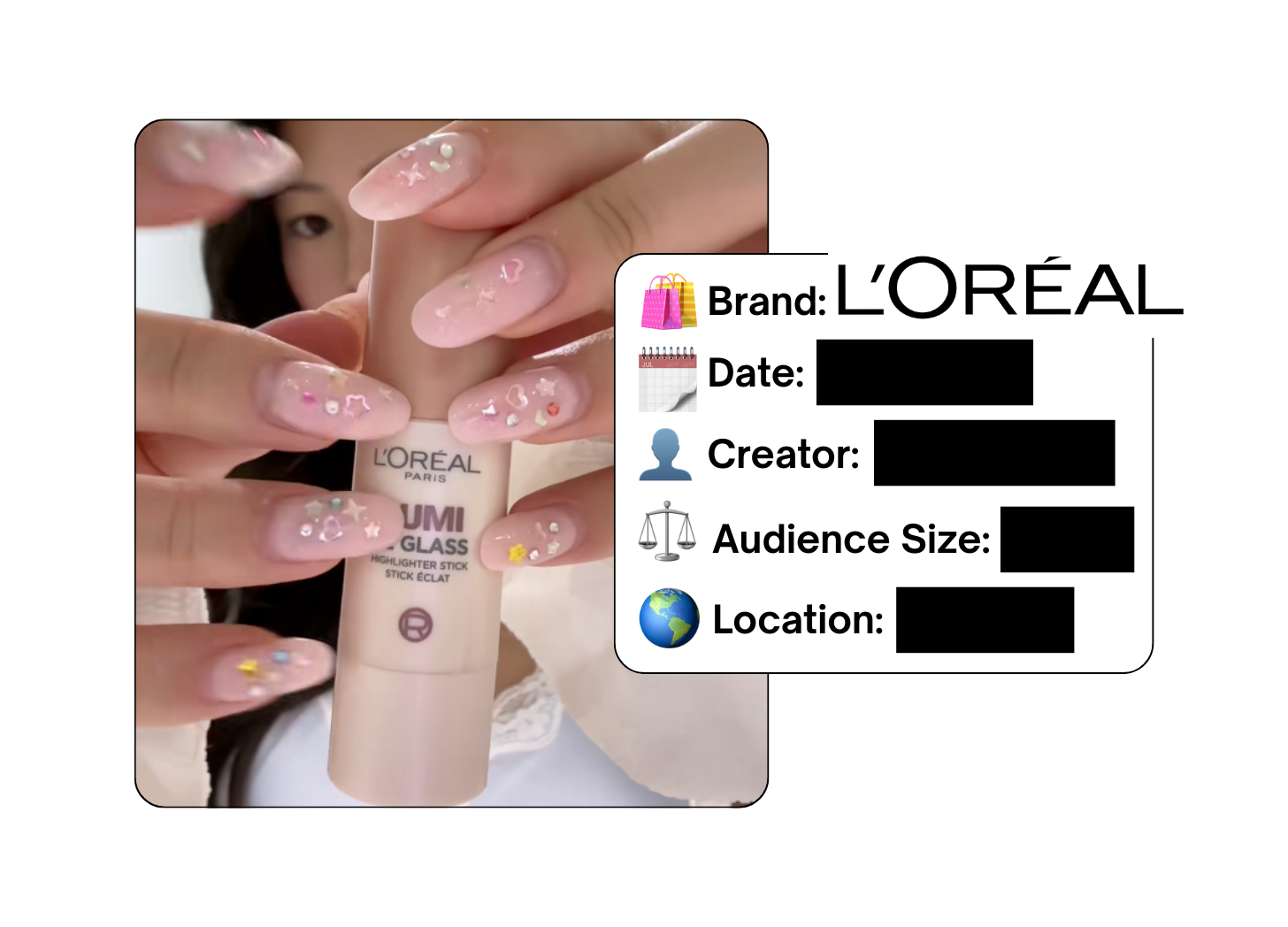 Spotted: L’Oreal in a new paid collab