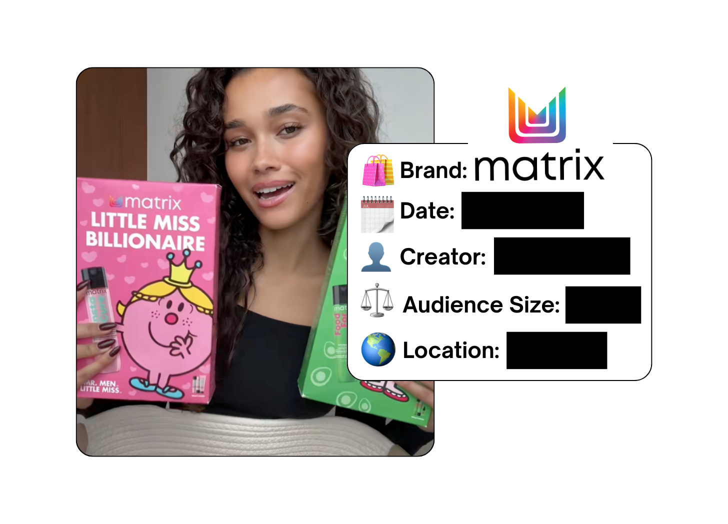 Spotted: Matrix in a new paid collab