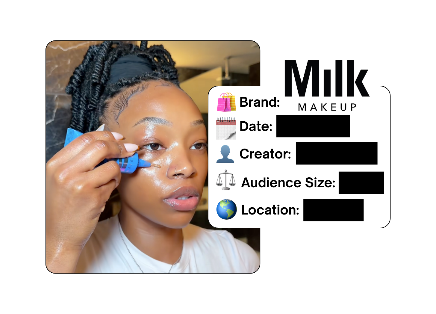 Spotted: Milk Makeup in a new paid collab