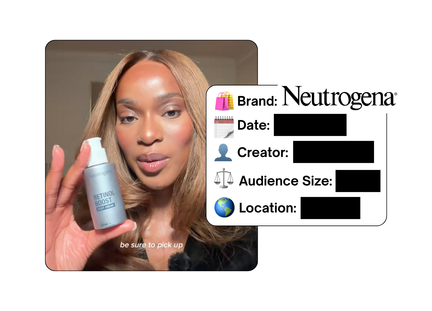Spotted: Neutrogena in a new paid collab