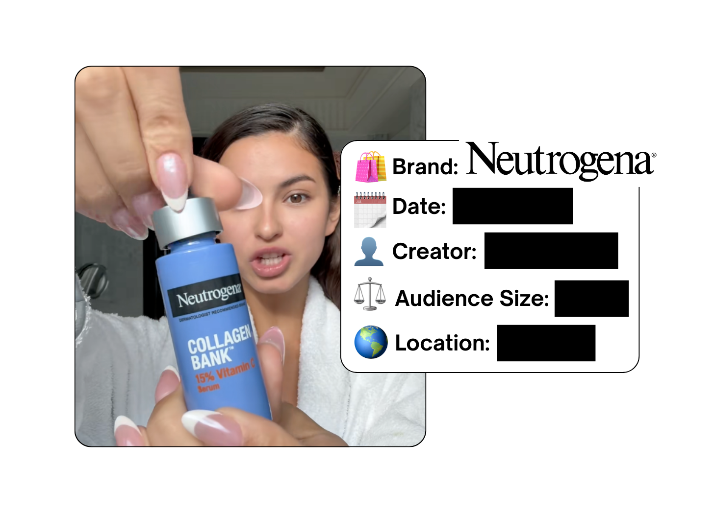 Spotted: Neutrogena in a new paid collab