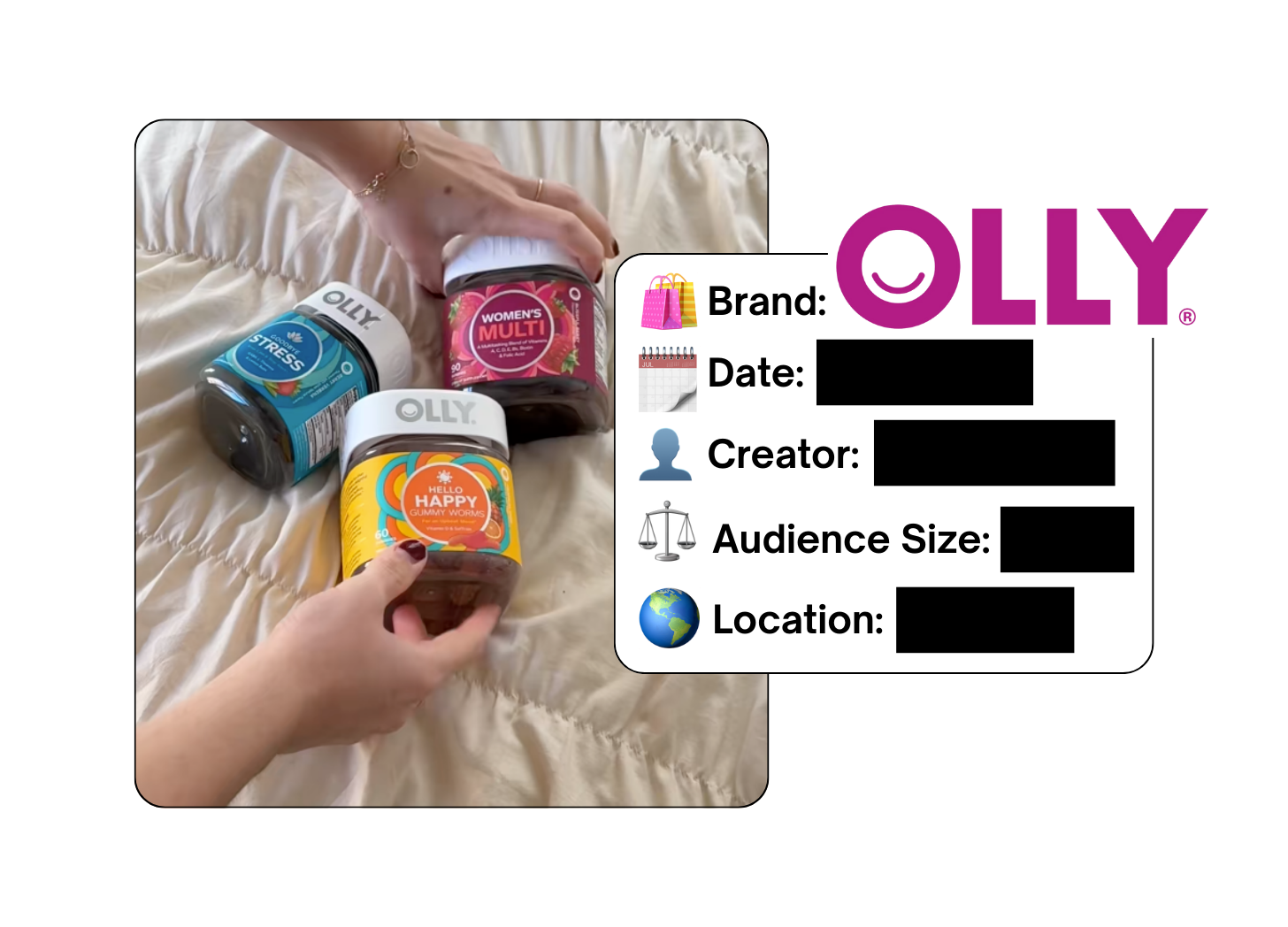 Spotted: OLLY Wellness in a new paid collab