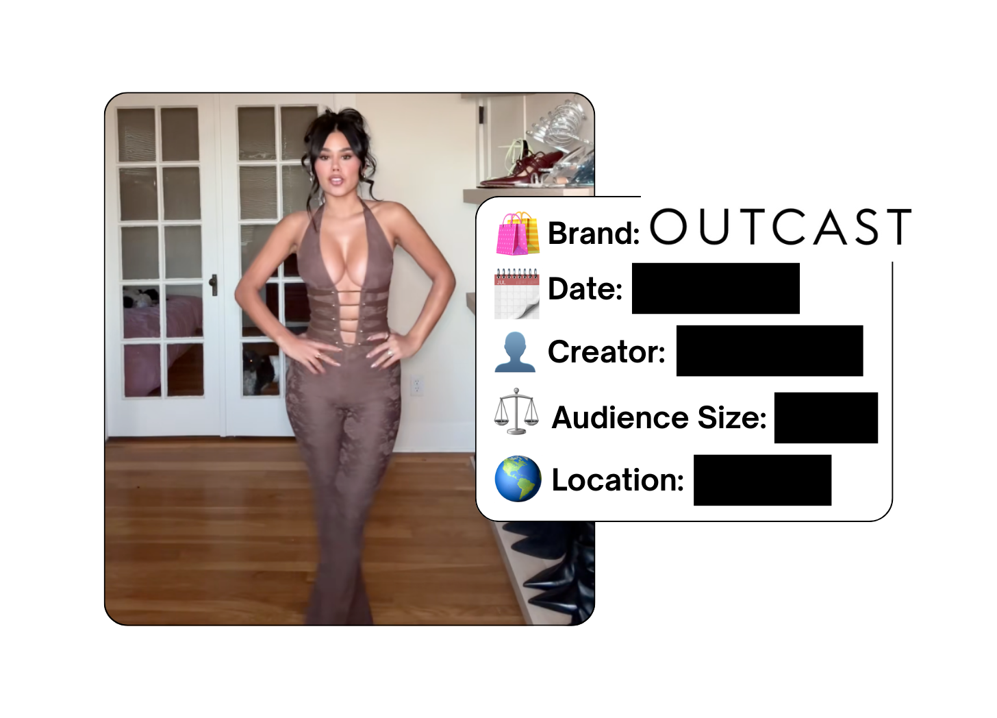 Spotted: ‎Outcast in a new paid collab