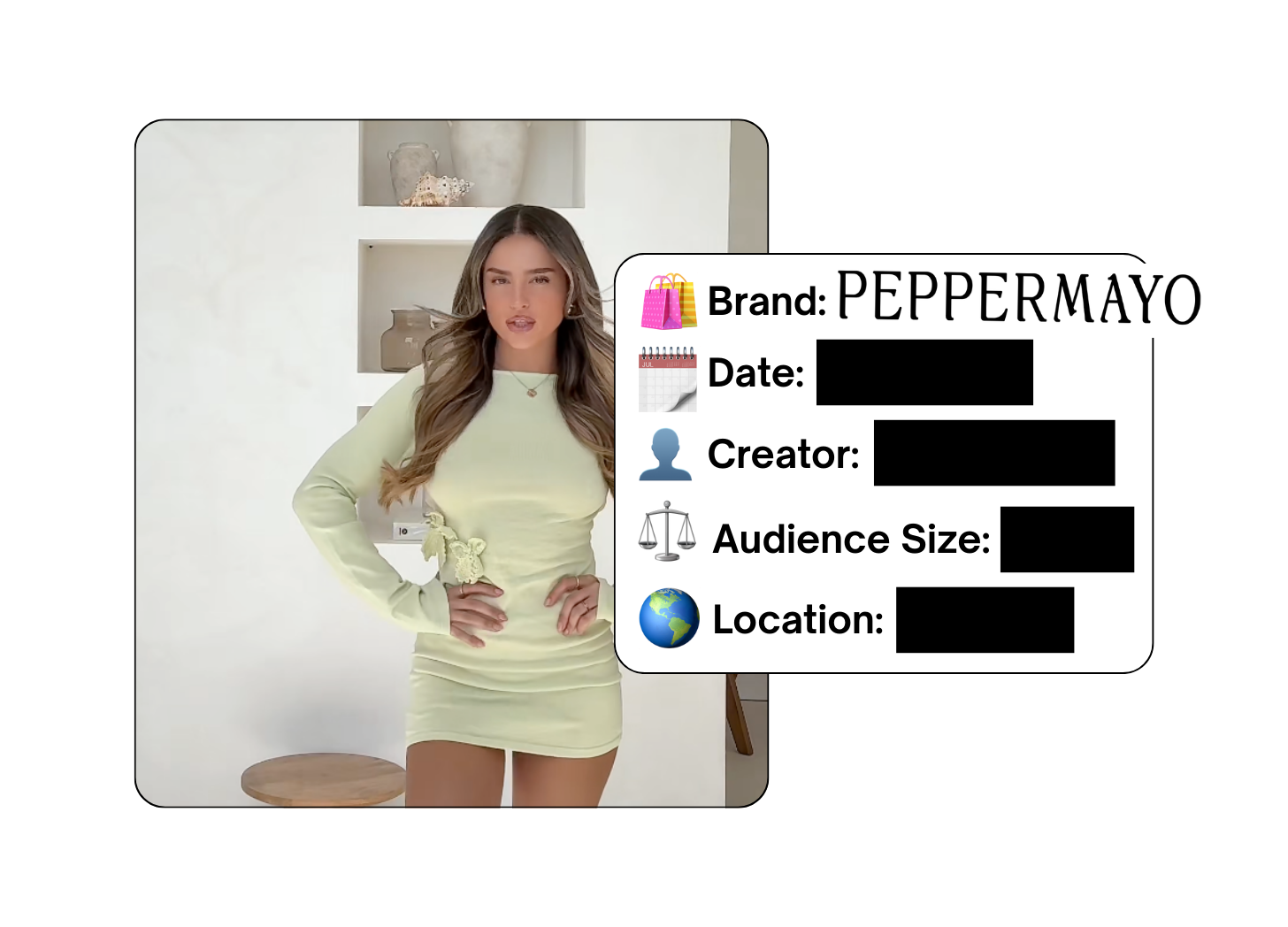 Spotted: PEPPERMAYO in a new paid collab