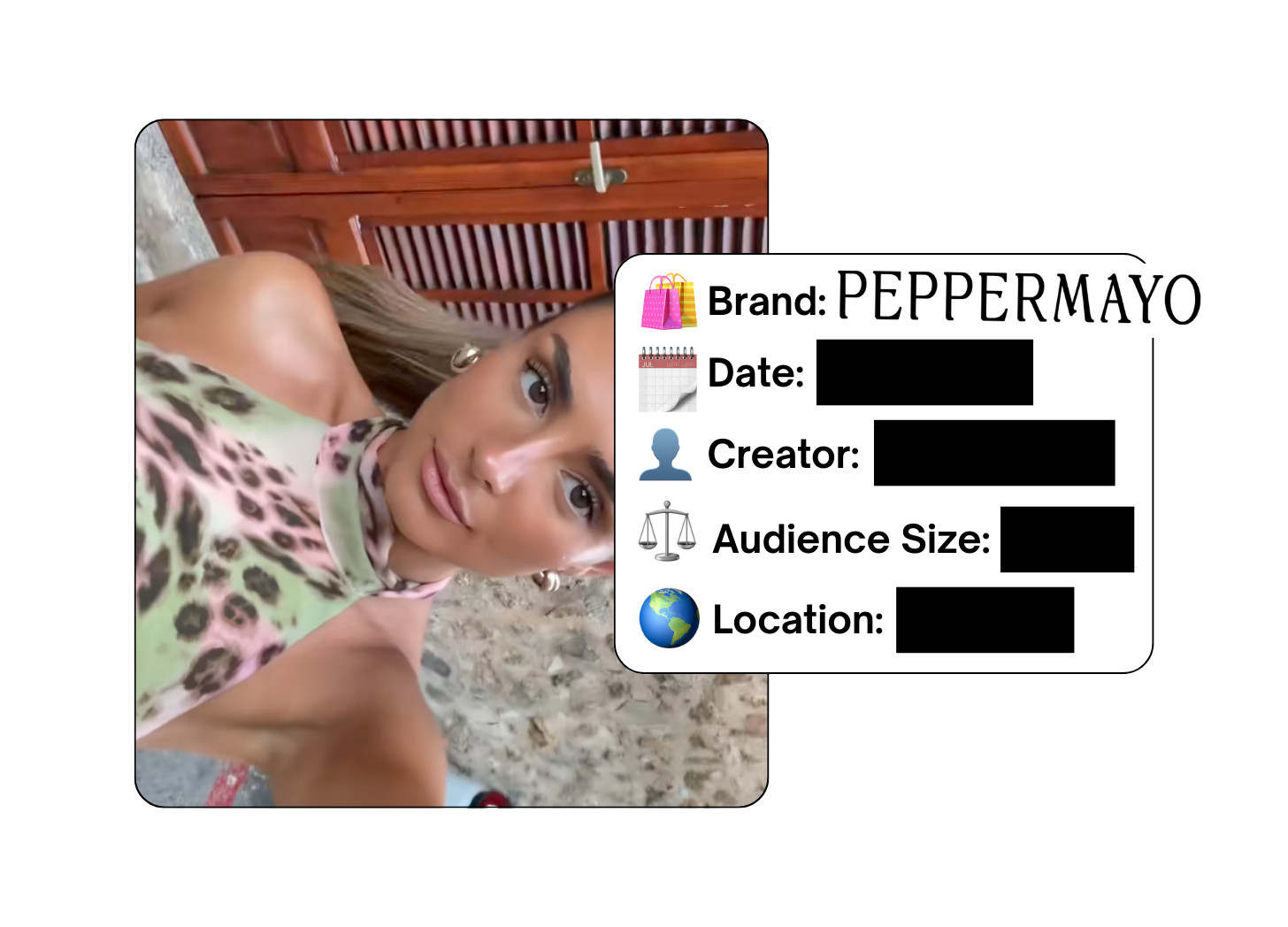 Spotted: PEPPERMAYO in a new paid collab