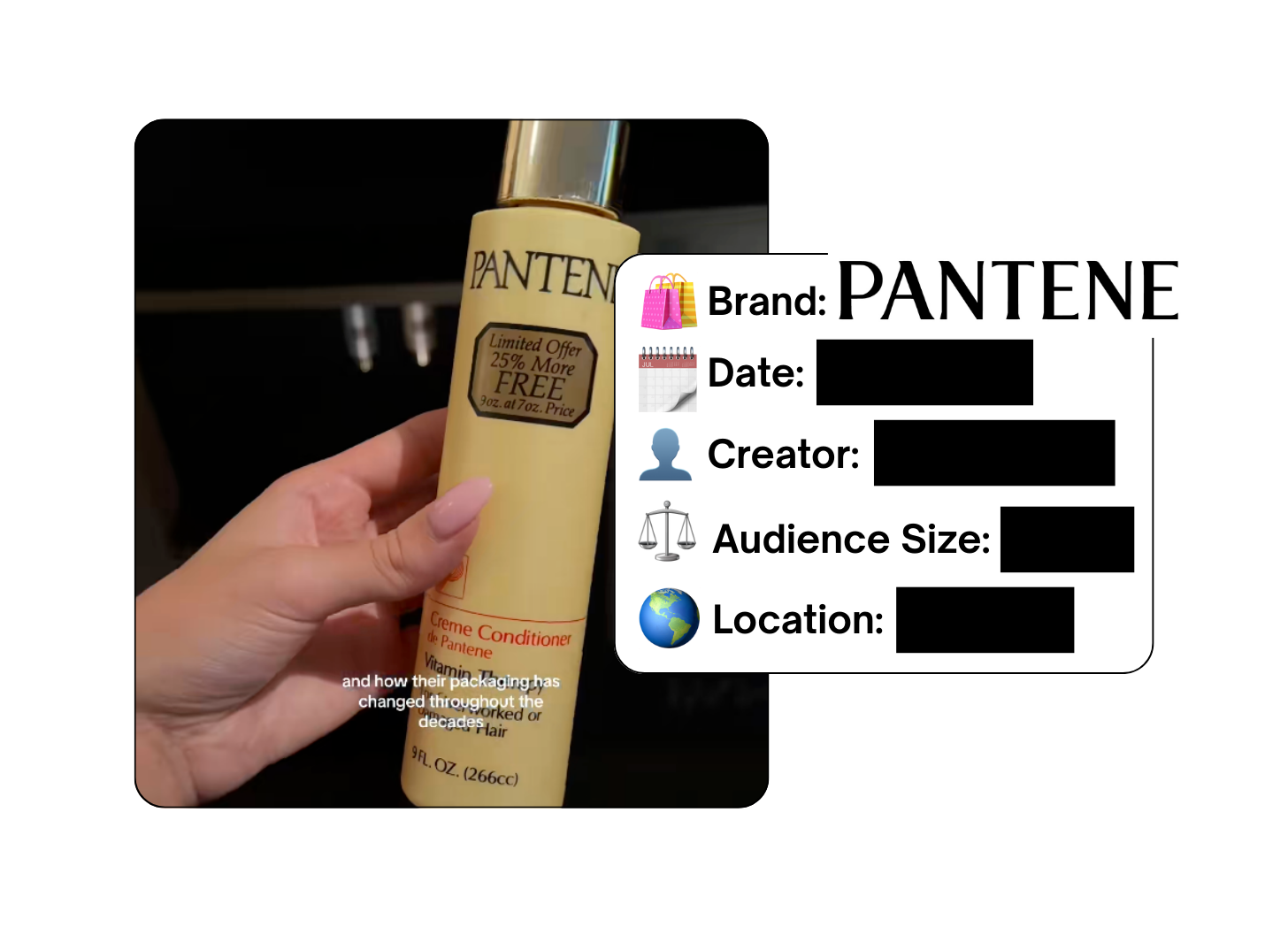Spotted: Pantene in a new paid collab
