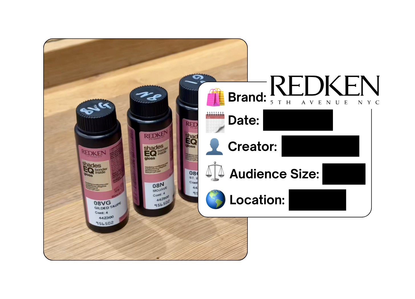 Spotted: Redken in a new paid collab