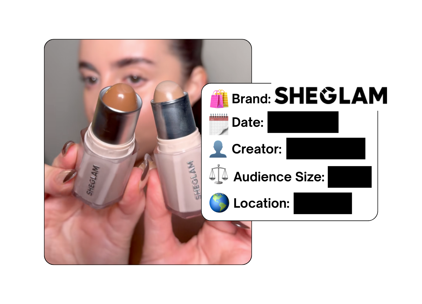 Spotted: SHEGLAM in a new paid collab