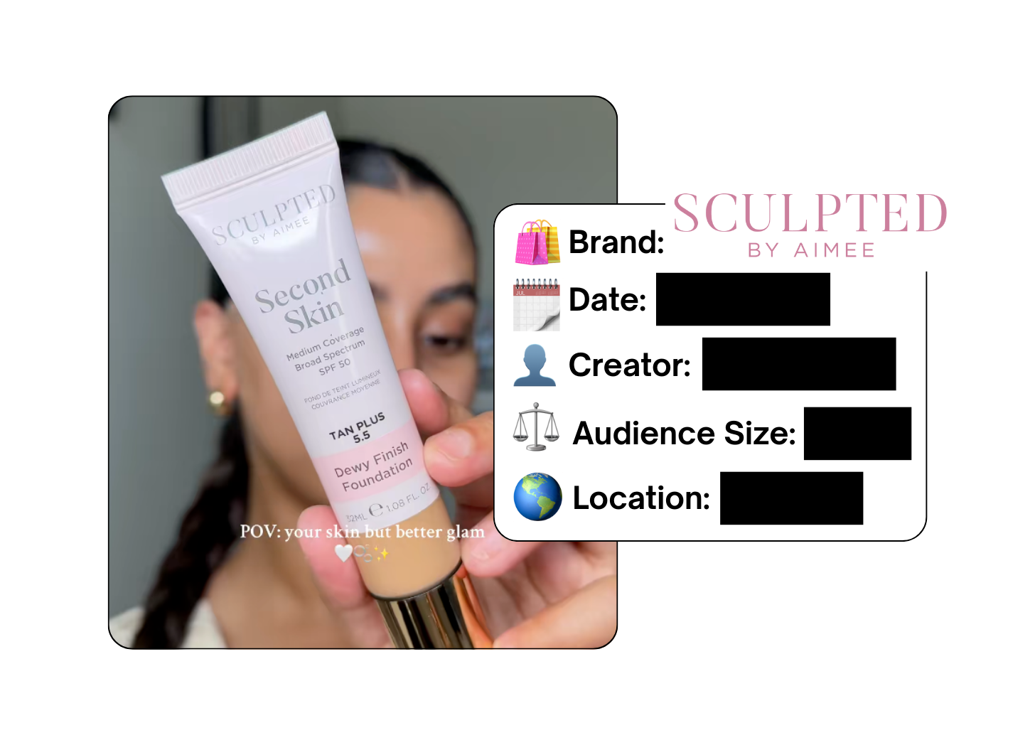 Spotted: Sculpted by Aimee in a new paid collab