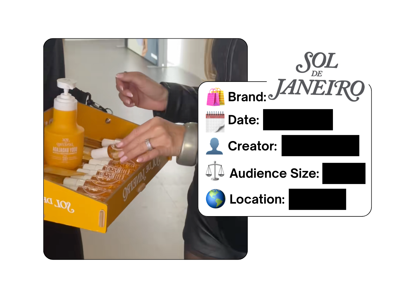 Spotted: Sol de Janeiro in a new paid collab