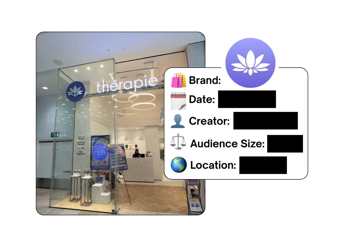 Spotted: Thérapie Clinic in a new paid collab
