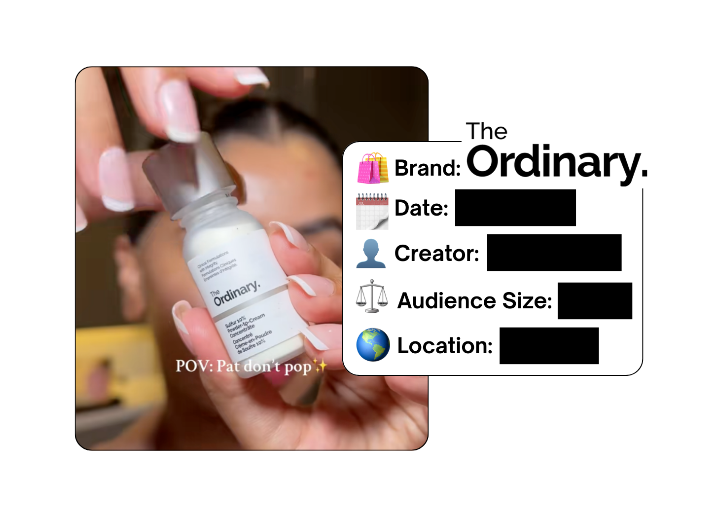 Spotted: The Ordinary in a new paid collab