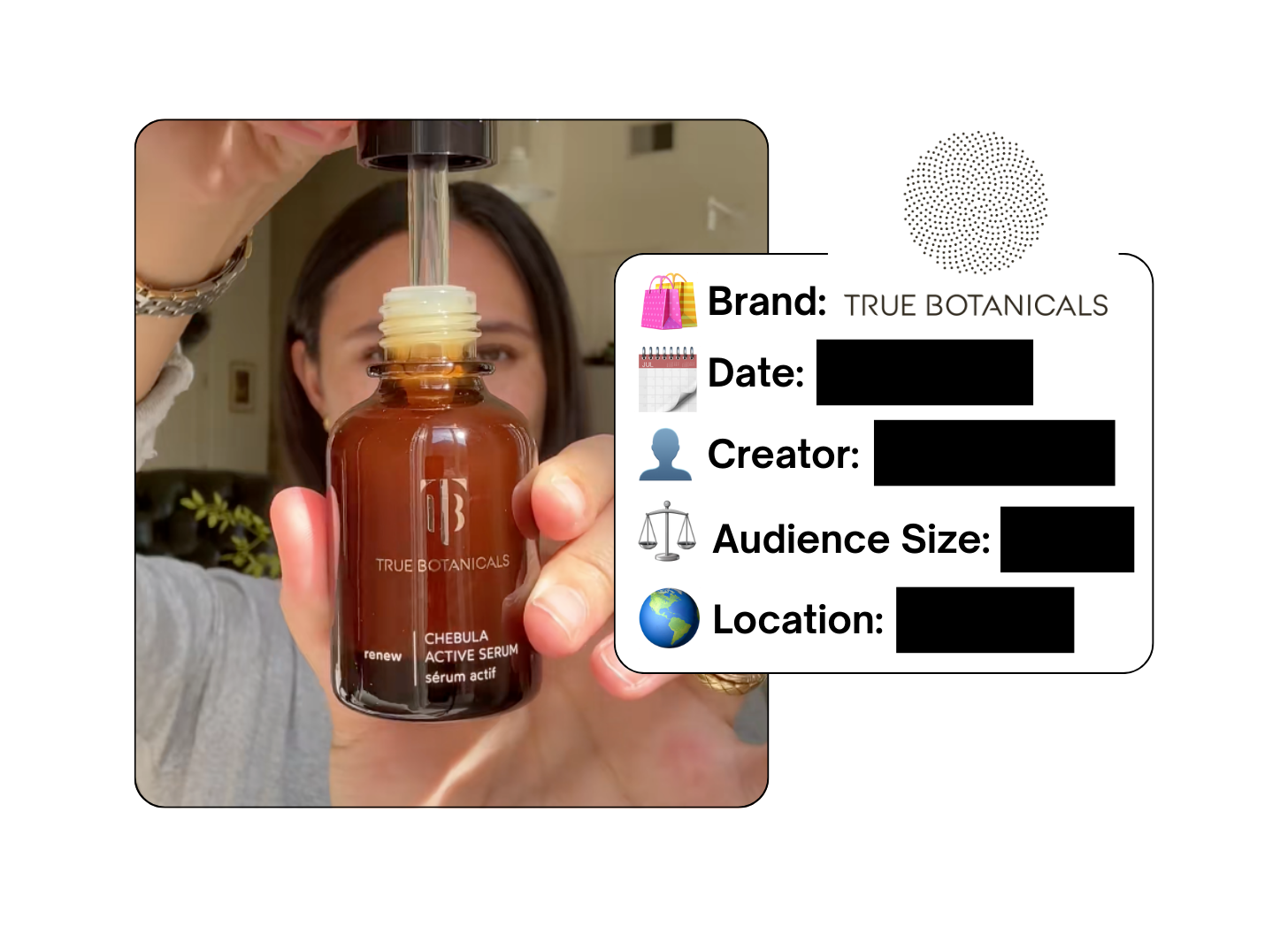 Spotted: True Botanicals in a new paid collab