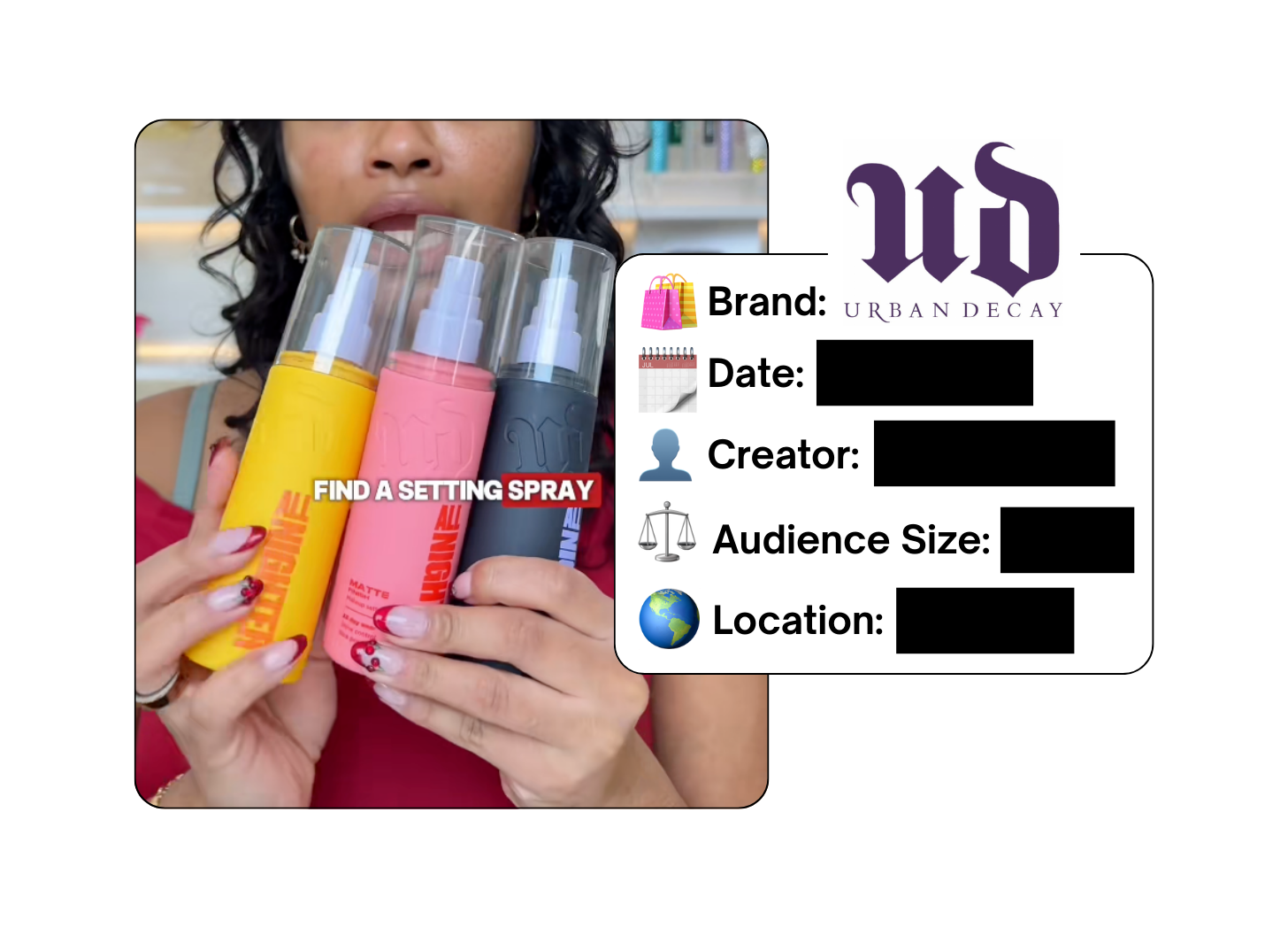 Spotted: Urban Decay in a new paid collab