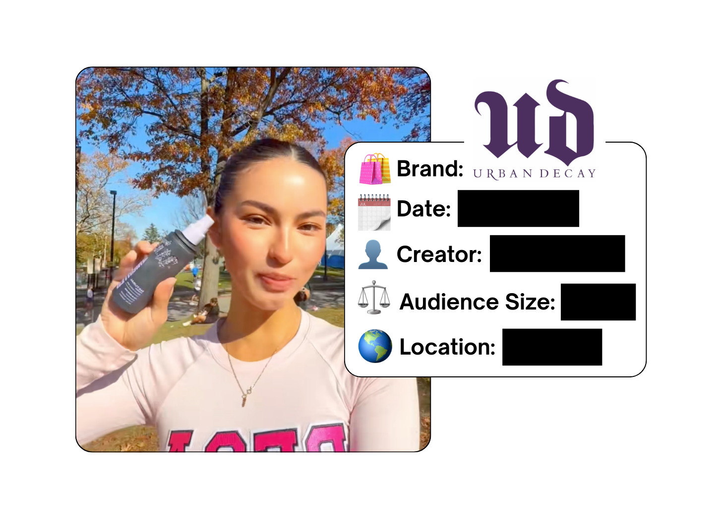 Spotted: Urban Decay in a new paid collab