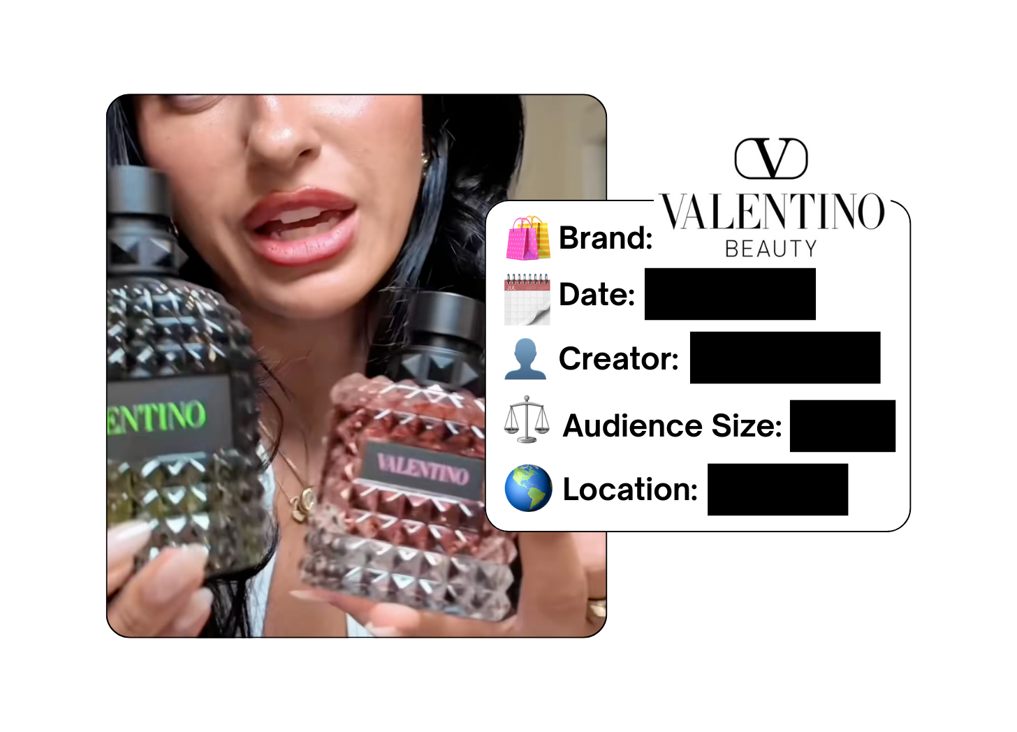 Spotted: Valentino Beauty in a new paid collab