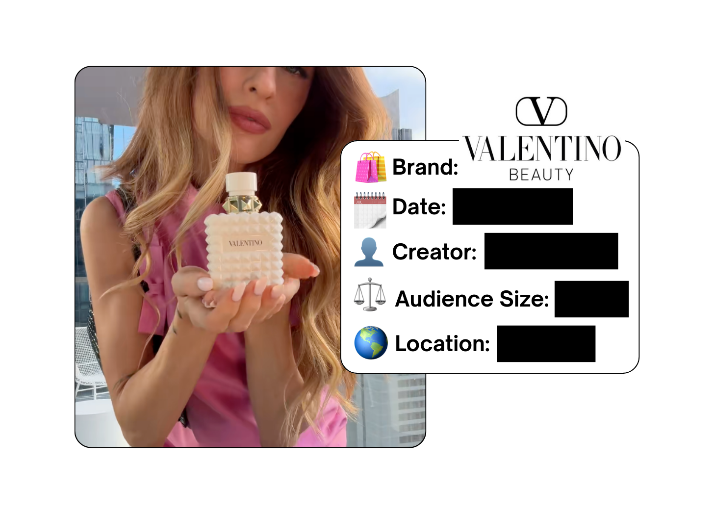 Spotted: Valentino Beauty in a new paid collab