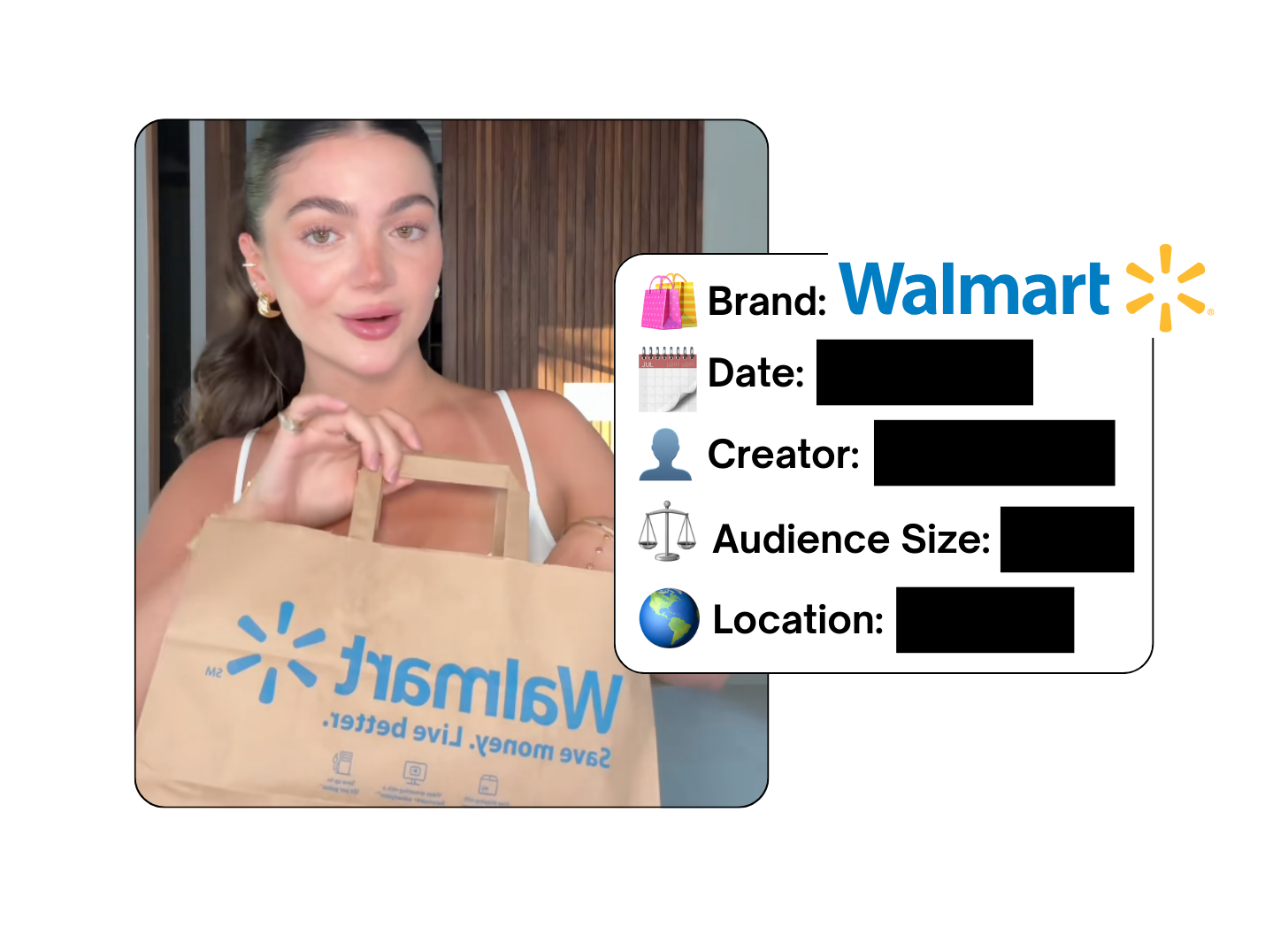 Spotted: Walmart in a new paid collab