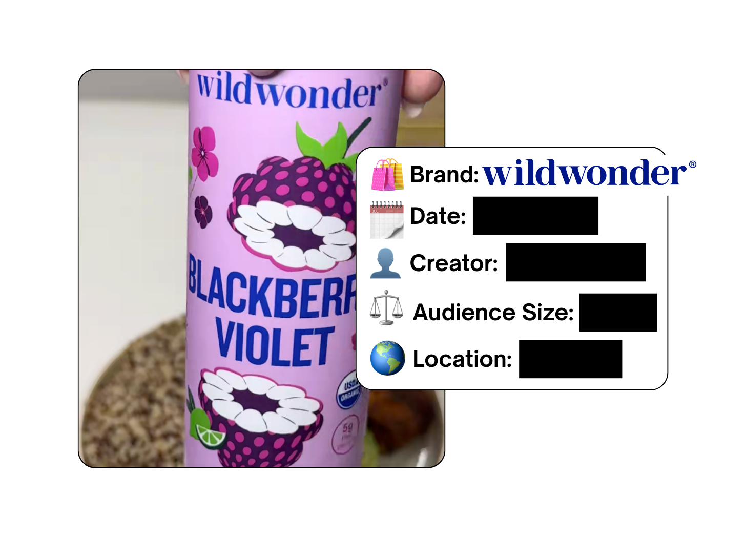 Spotted: Wildwonder in a new paid collab