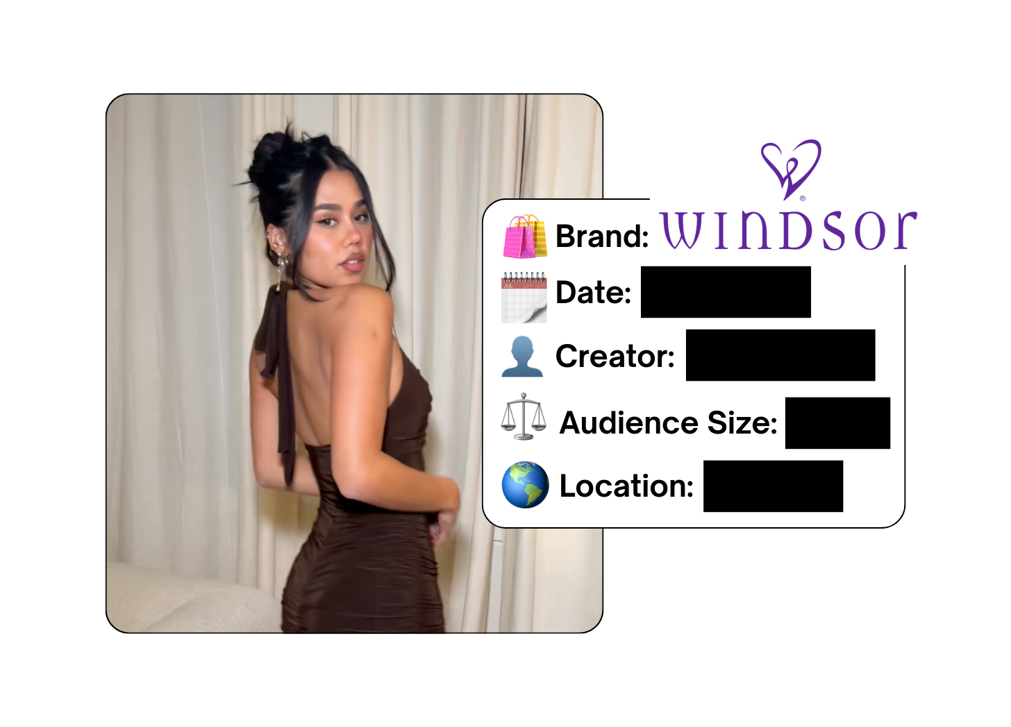 Spotted: ‎Windsor in a new paid collab