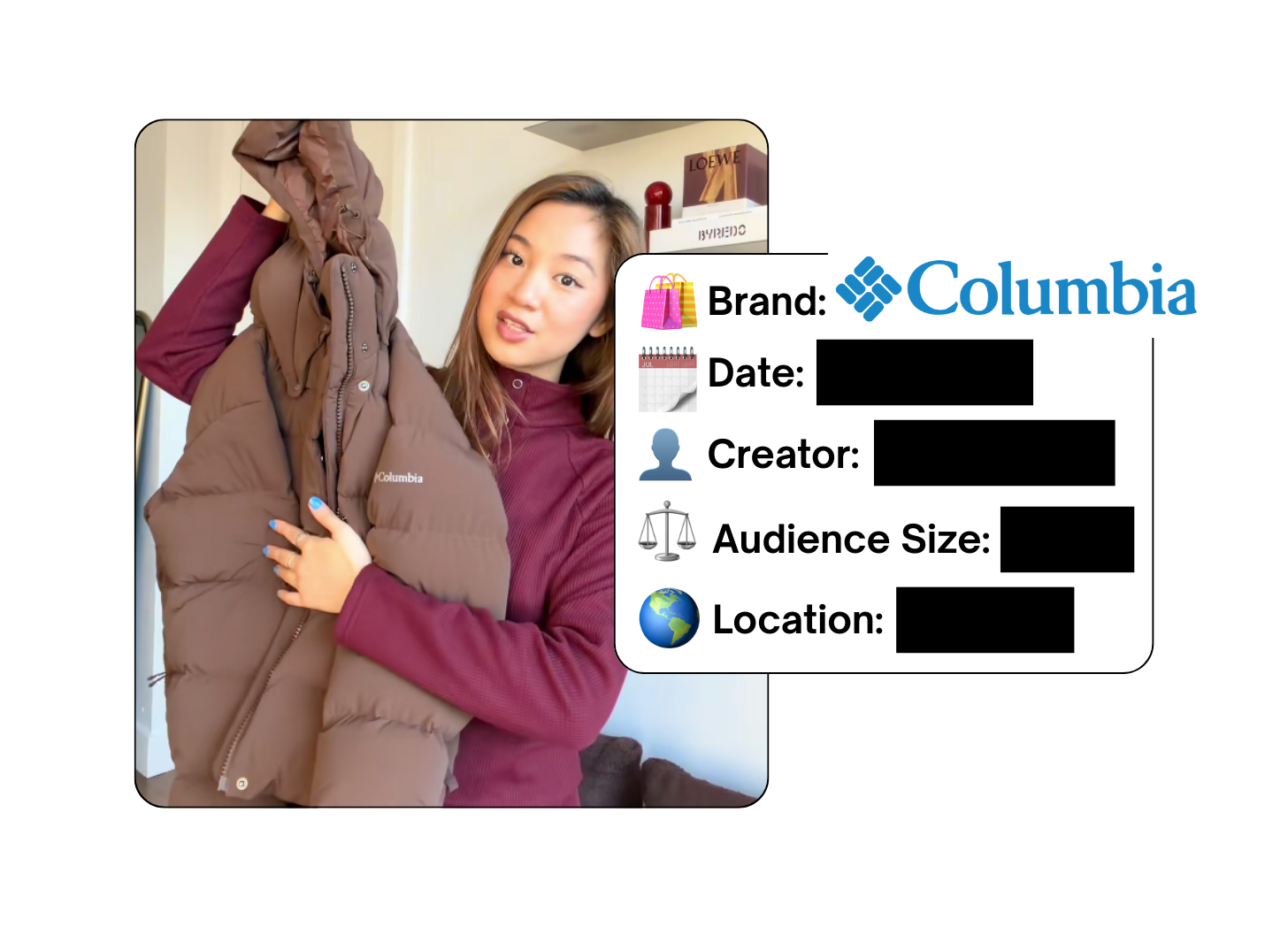 Spotted: Columbia Sportswear in a new paid collab