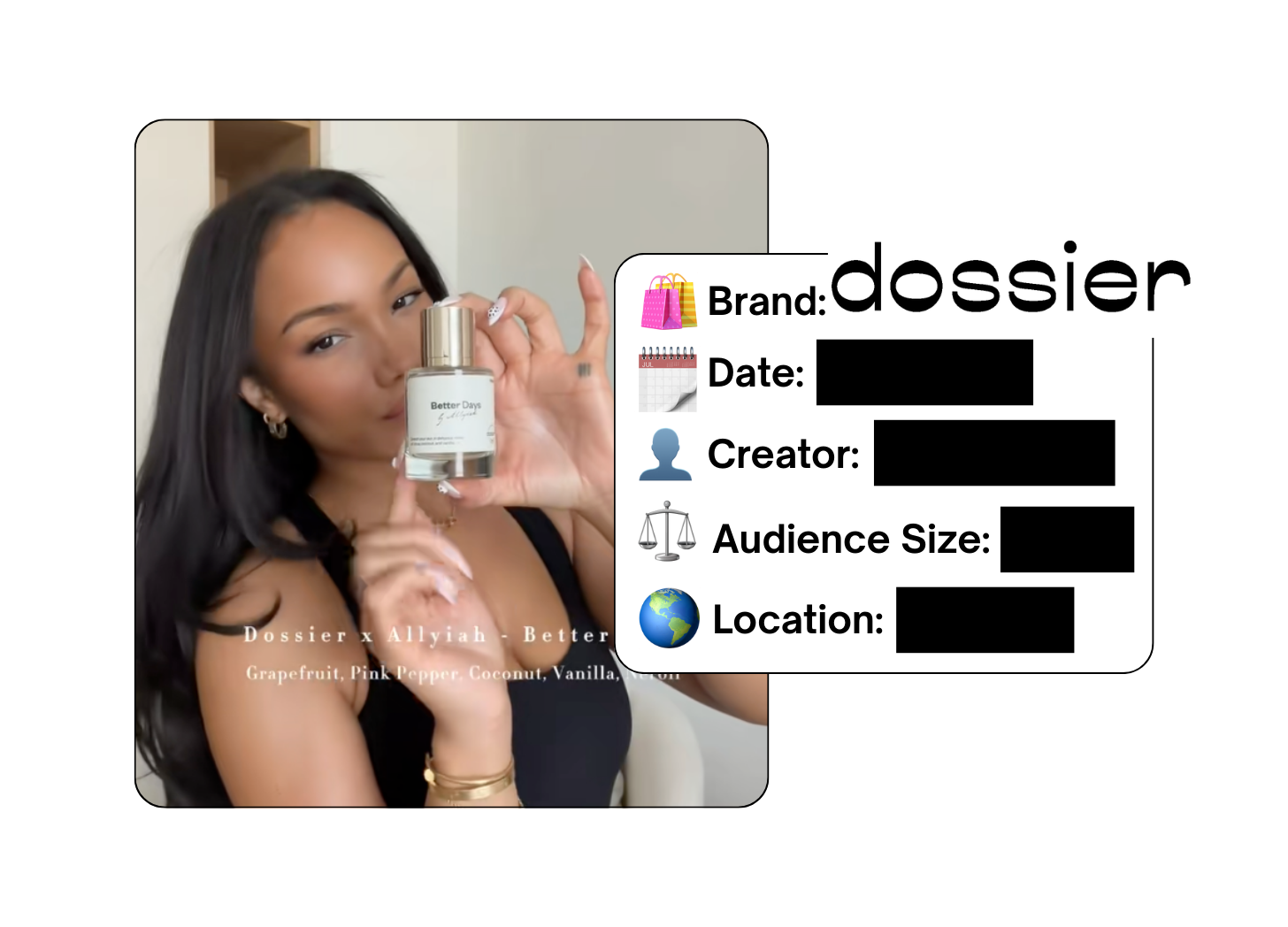 Spotted: Dossier in a new paid collab