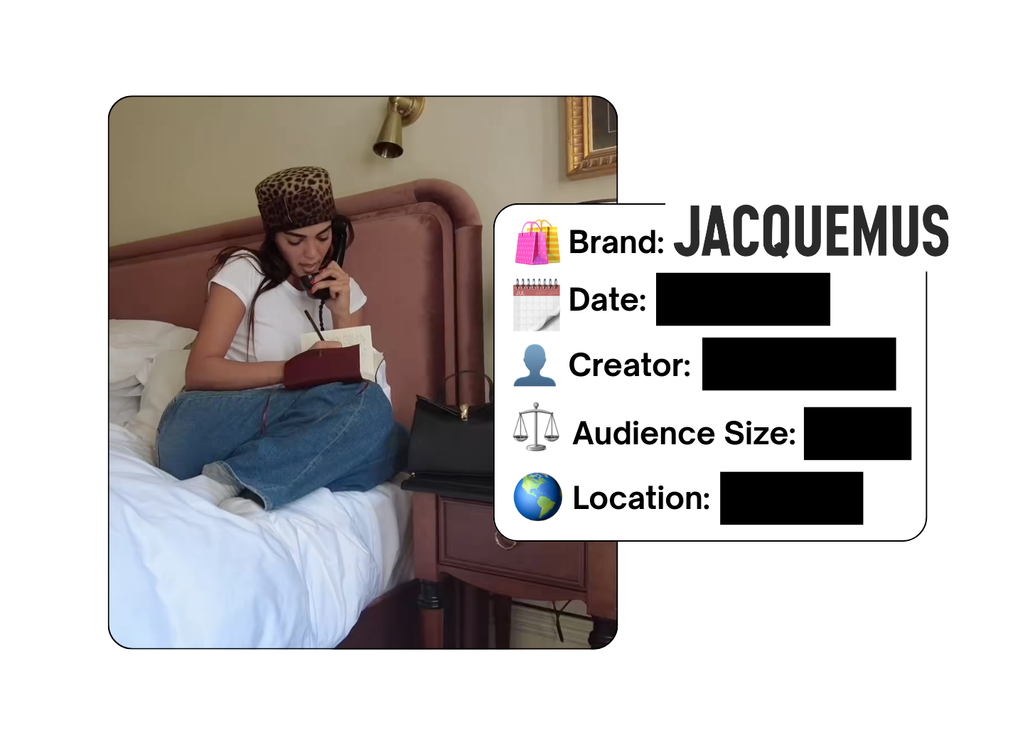 Spotted: Jacquemus in a new paid collab