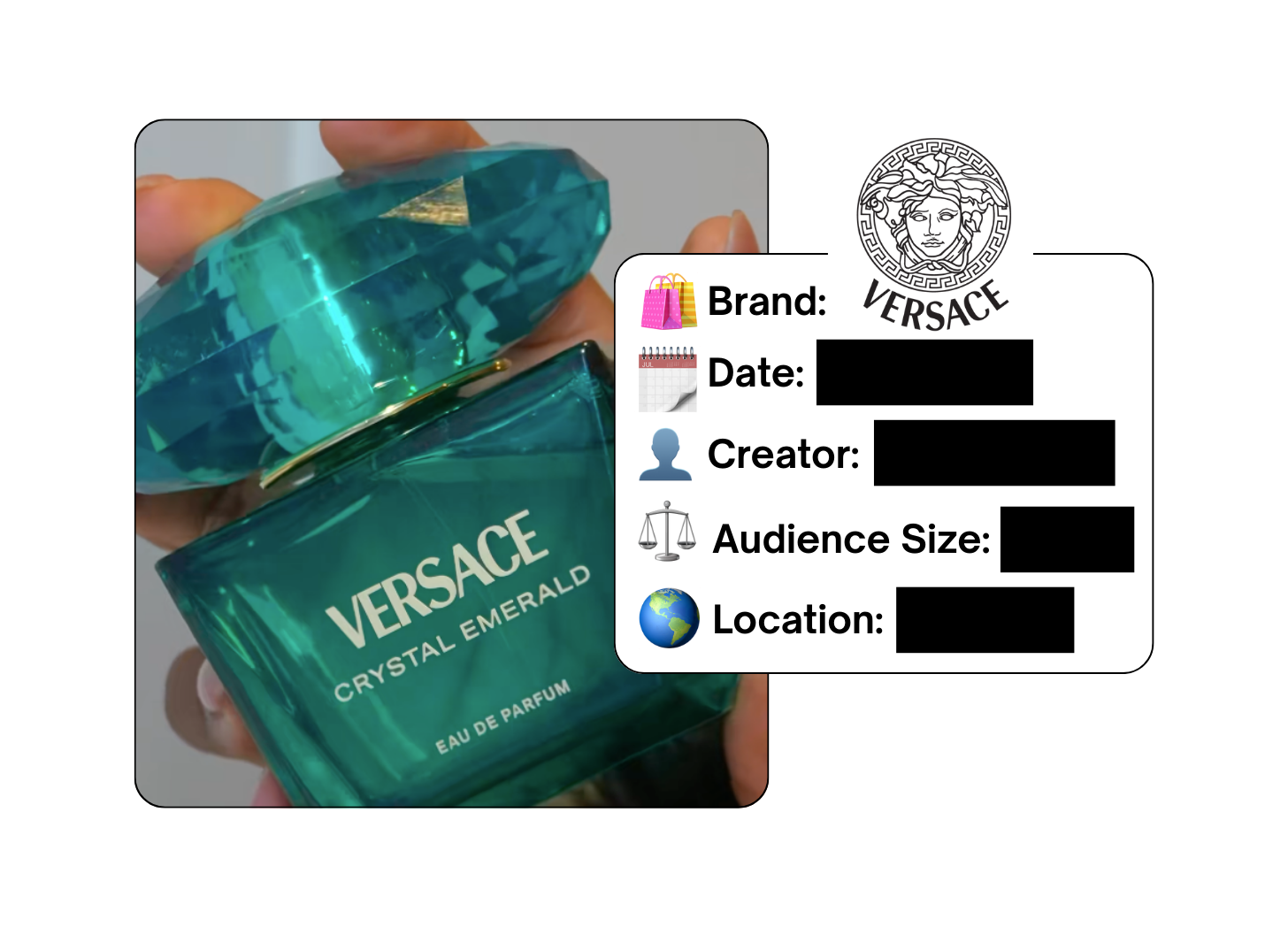 Spotted: Versace in a new paid collab