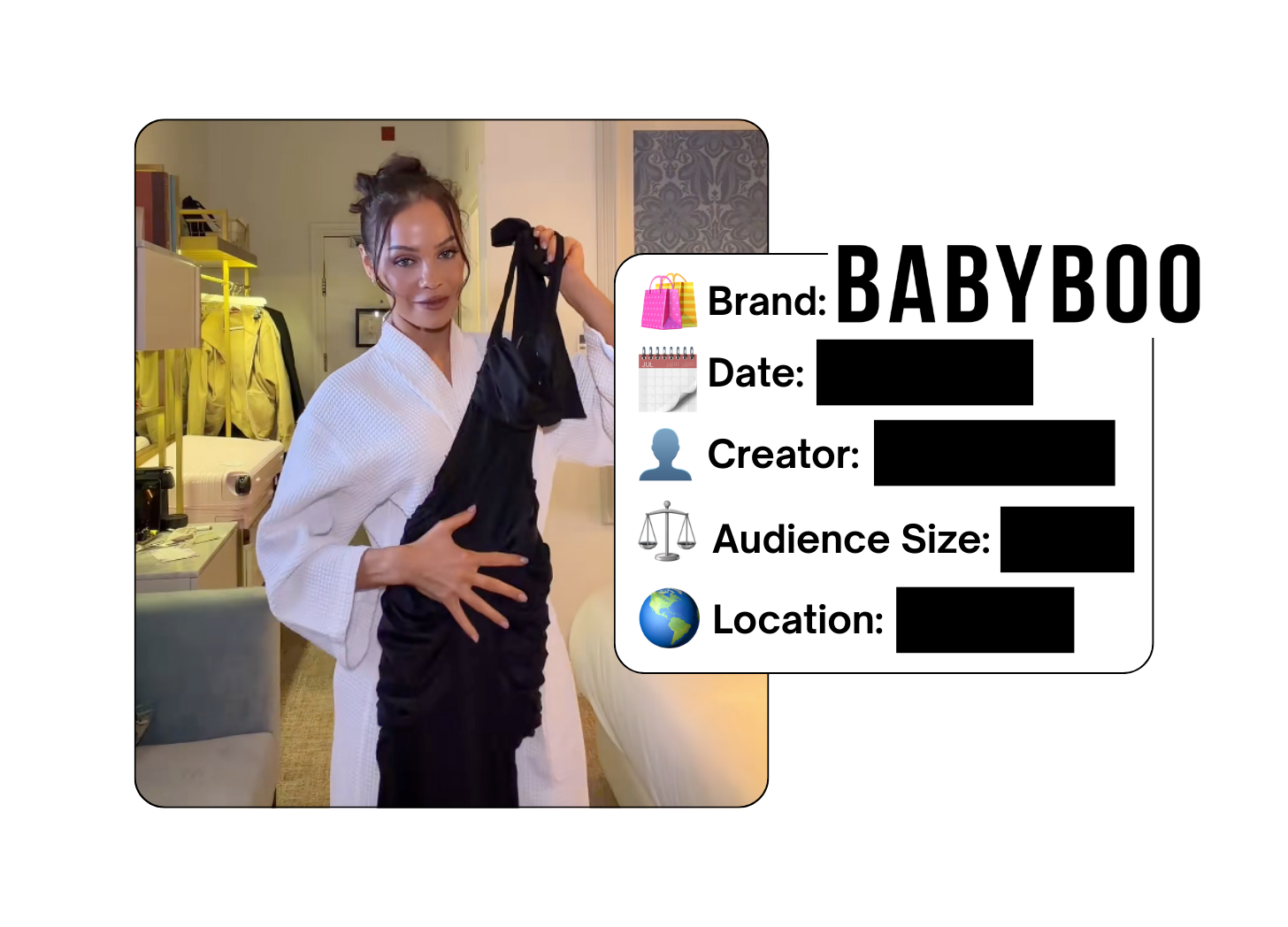 Spotted: Babyboo in a new paid collab