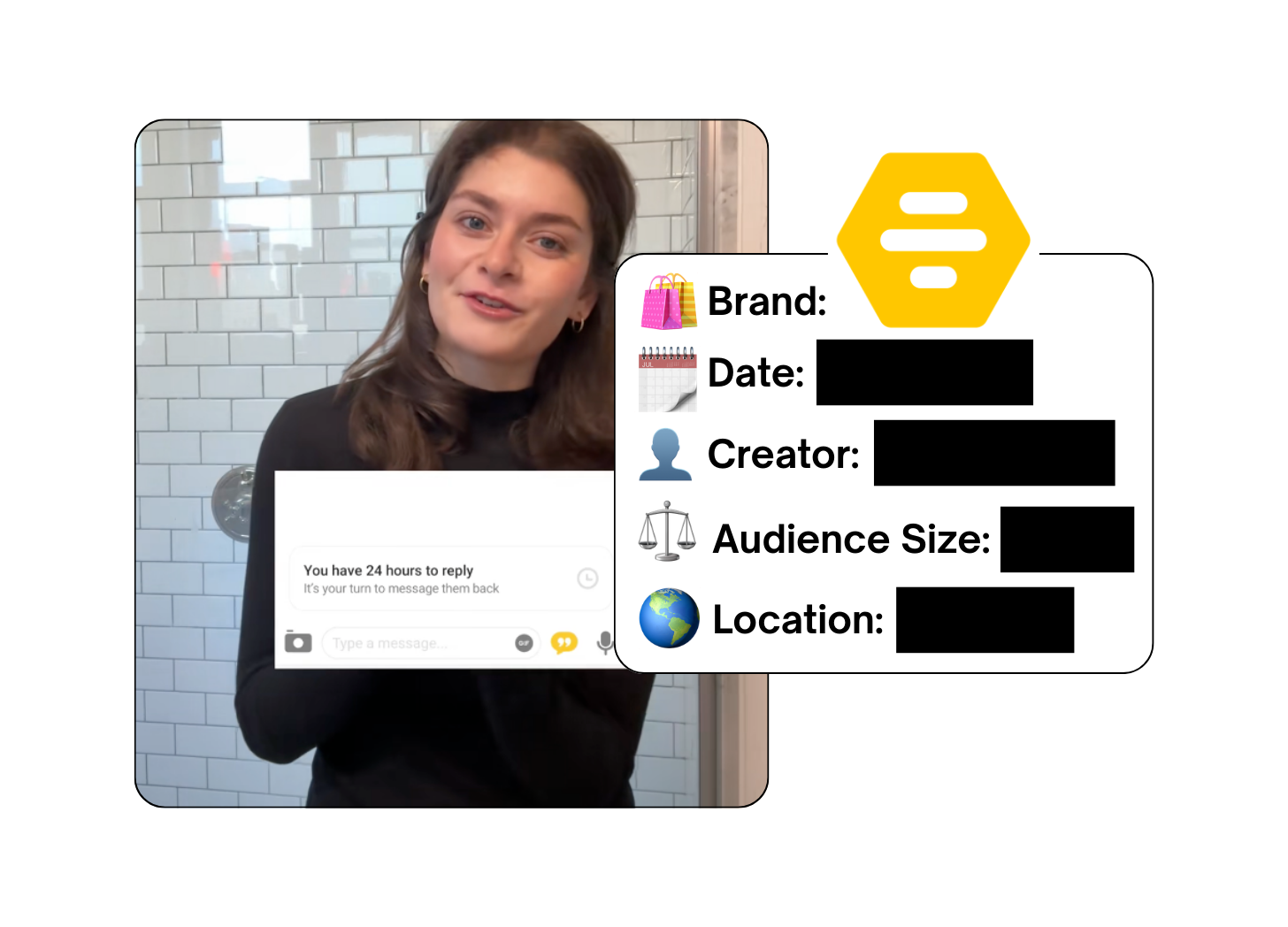 Spotted: Bumble in a new paid collab