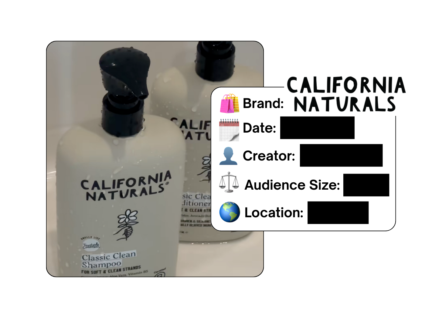 Spotted: California Naturals in a new paid collab