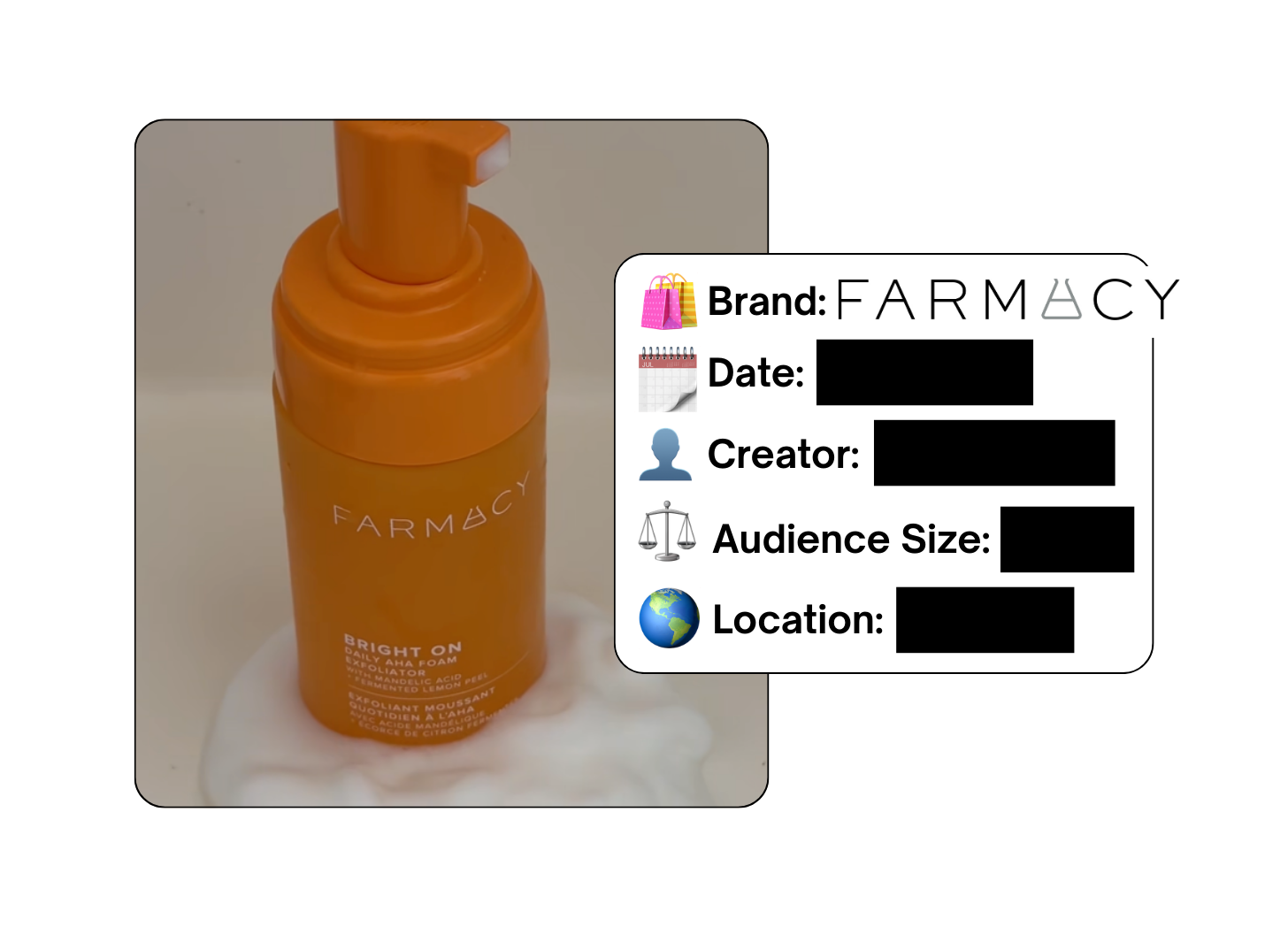 Spotted: Farmacy Beauty in a new paid collab
