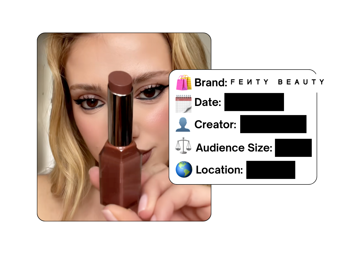 Spotted: Fenty Beauty in a new paid collab