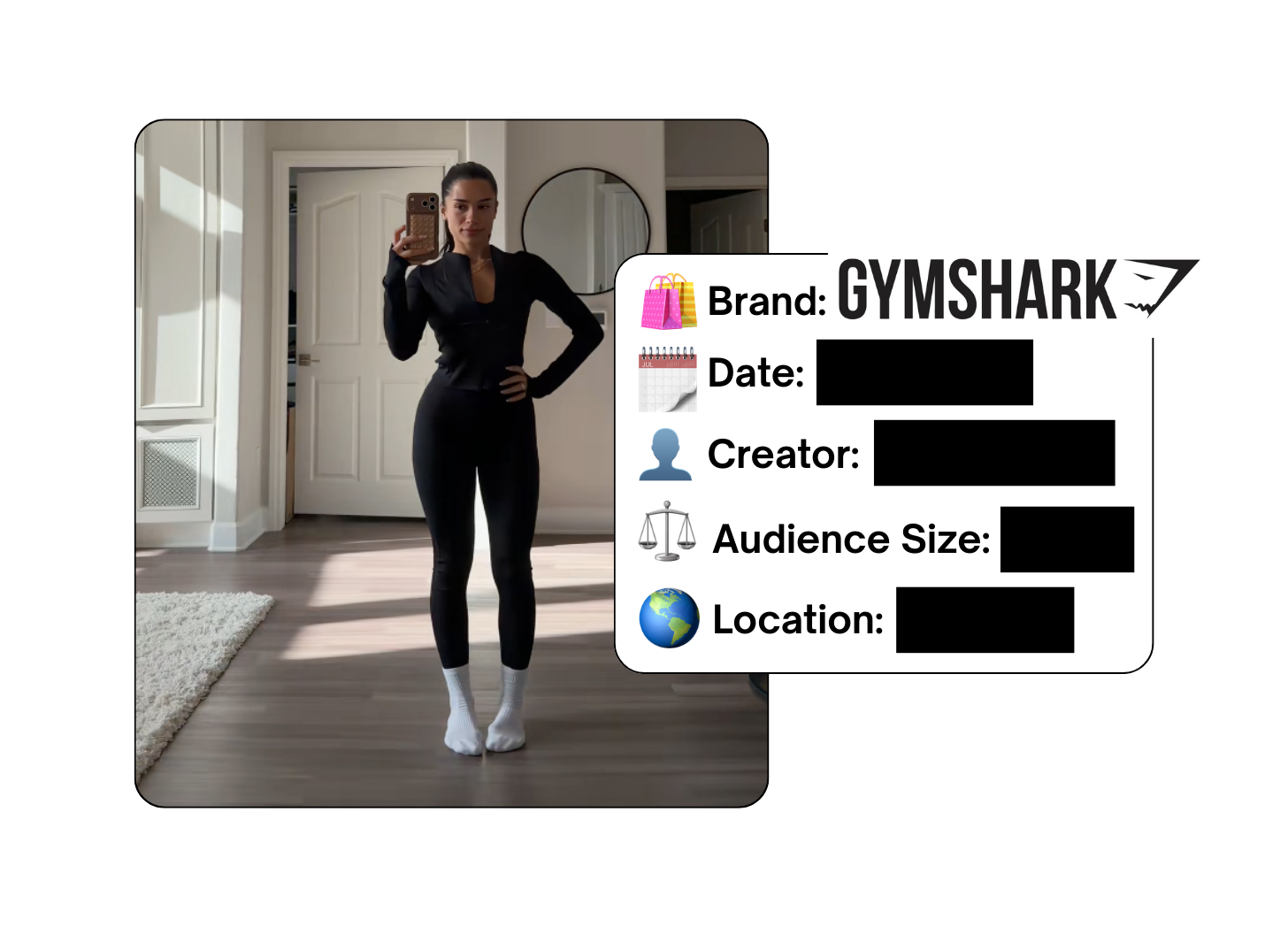 Spotted: Gymshark in a new paid collab