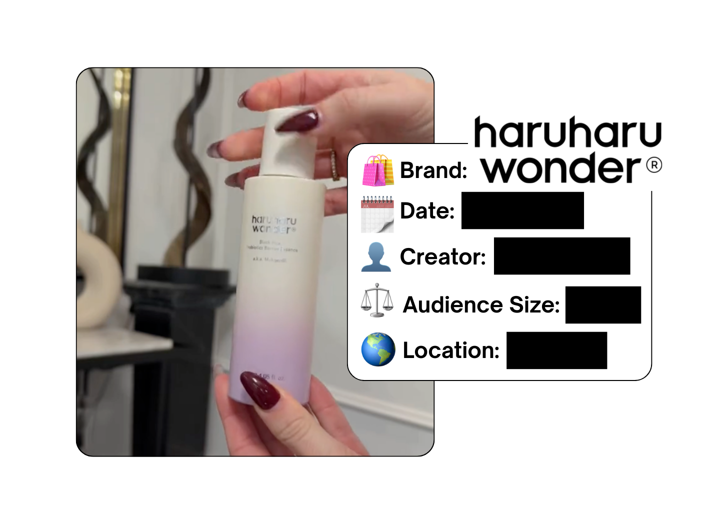 Spotted: Haruharu Wonder in a new paid collab