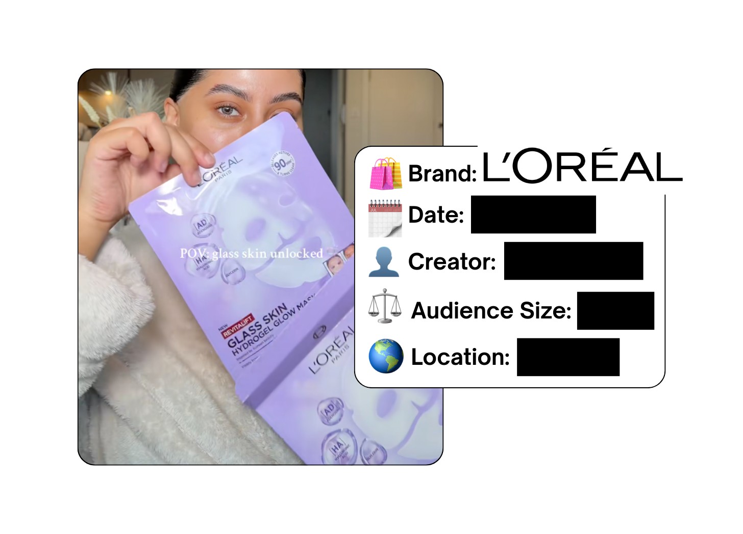 Spotted: L’Oreal in a new paid collab