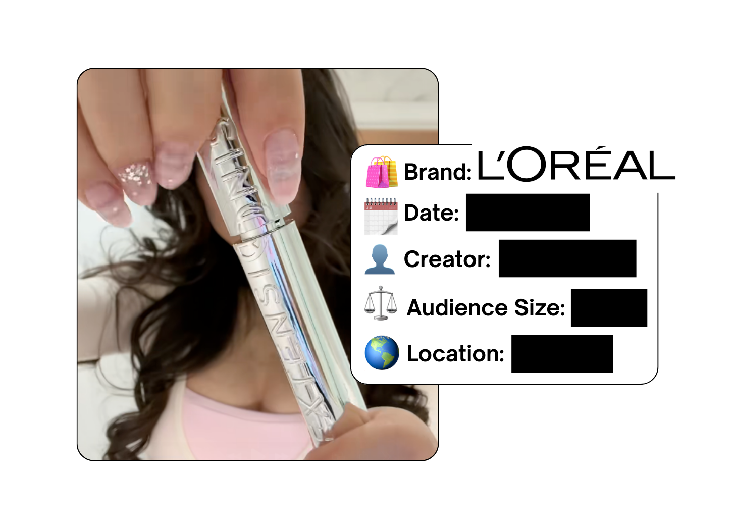 Spotted: L’Oreal in a new paid collab