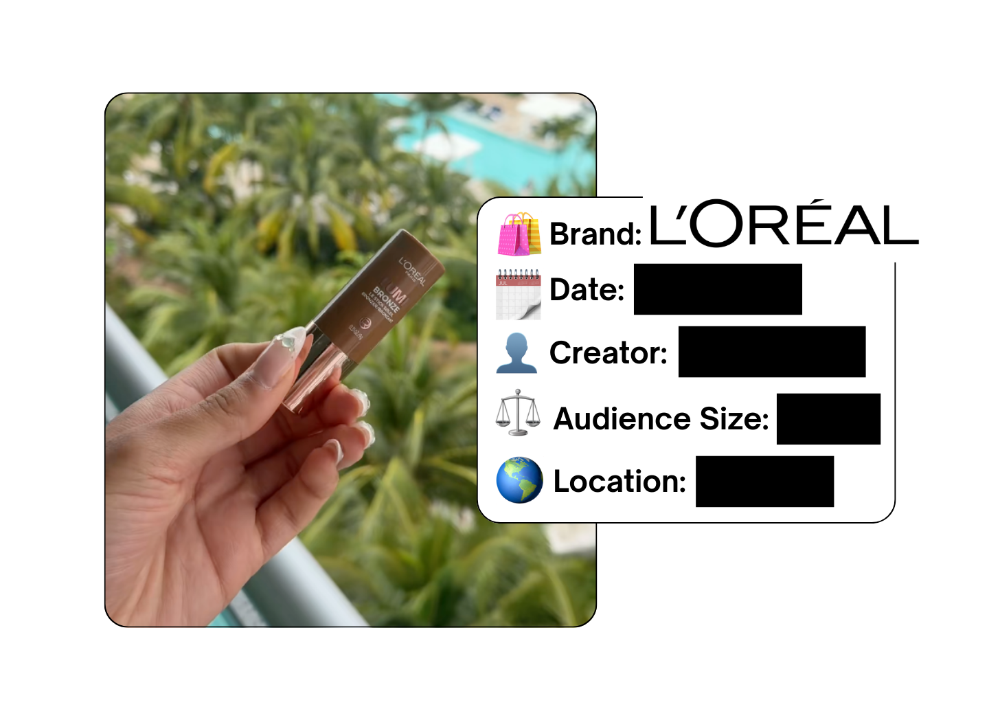 Spotted: L'Oreal in a new paid collab