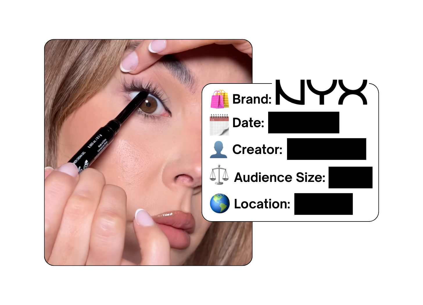 Spotted: NYX Cosmetics in a new paid collab