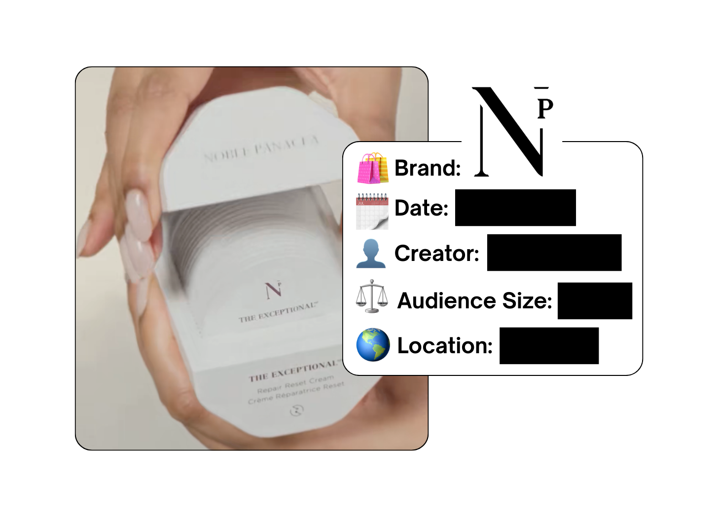 Spotted: Noble Panacea in a new paid collab