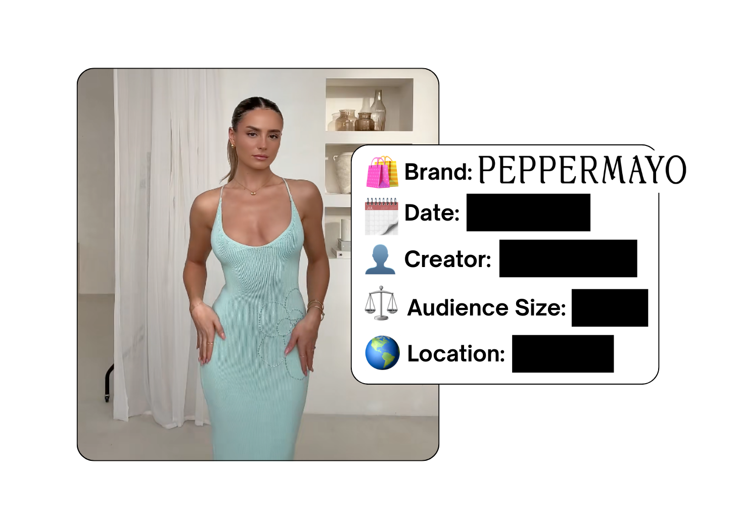 Spotted: PEPPERMAYO in a new paid collab