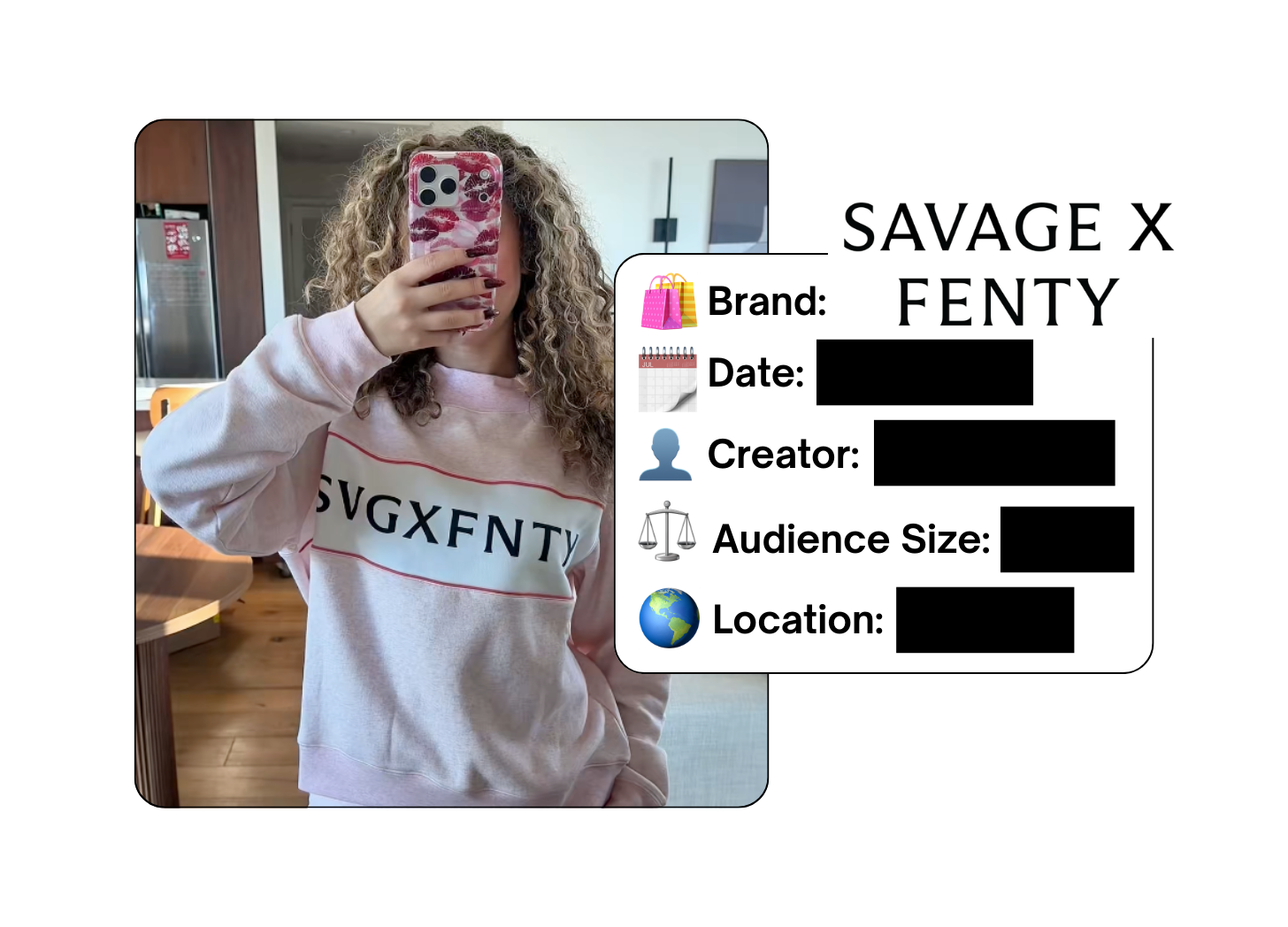 Spotted: Savage X Fenty in a new paid collab