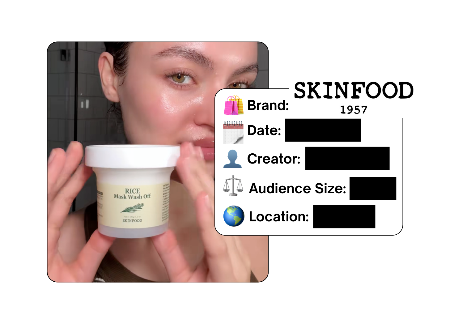 Spotted: Skinfood Global in a new paid collab